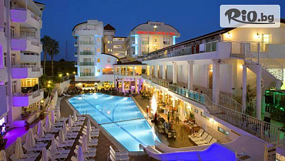 Насладете се на All Inclusive почивка в Merve Sun Hotel & Spa в Сиде, Турция