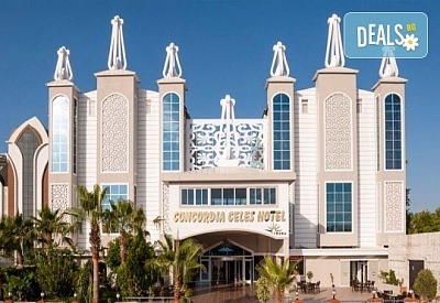 Неустоимо ULTRA ALL INCLUSIVE предложение: Плажна почивка в Concordia Celes Hotel 5*, Алания