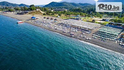 Незабравима самолетна почивка на 100 м от плажа в Elamir Resort Hotel 4*, Кемер, през Юни и Юли