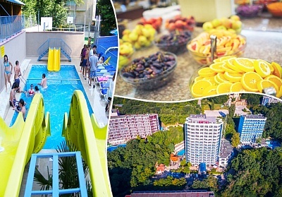  Нощувка на база All Inclusive + басейн в хотел Роял****, Златни Пясъци! Дете до 12г. - БЕЗПЛАТНО! 