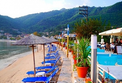 Нощувка на база Само стая,Закуска в Blue Sea Beach Hotel 3*, Skala Potamias, Northern Aegean Islands