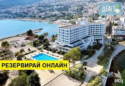 Нощувка на база Закуска, Закуска и вечеря в Lucy Hotel 5*, Кавала, Северна Гърция