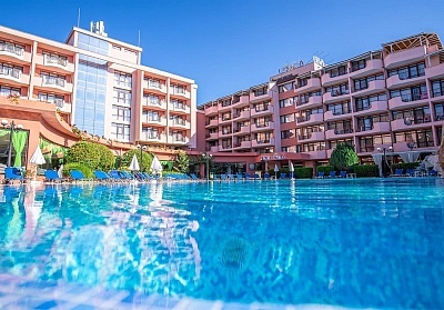 Нощувка на човек на база All Inclusive + басейн и анимация в хотел Изола Парадайз****, Слънчев Бряг. Дете до 12.99г. - БЕЗПЛАТНО!