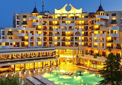 Нощувка на човек на база All Inclusive + басейн и анимация от хотел Империал Ризорт, Слънчев бряг