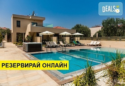 Нощувка на човек на база Закуска в Notos Deluxe Suites 0*, Потос, о. Тасос