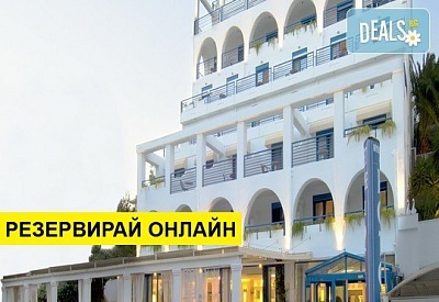 Нощувка на човек на база Закуска, Закуска и вечеря, All inclusive в Secret Paradise Hotel 4*, Неа Каликратия, Халкидики