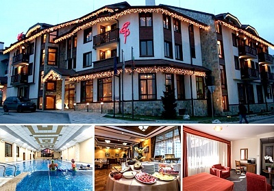 Хотел Евелина Палас в Банско - нощувка със закуска и вътрешен басейн