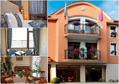 Нощувка със закуска в хотел Лъки, Велико Търново - панорамна гледка към Царевец