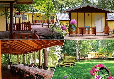 Нощувка за двама с дете в самостоятелно бунгало в Бунгала Камена в полите на Беласица