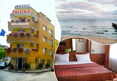 Нощувка за двама в хотел Палитра в сърцето на Варна