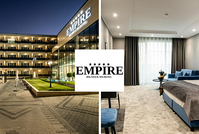 Нощувка за двама със закуска и вечеря в СПА хотел Empire, Хисаря