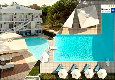 Нощувка за двама със закуска и вечеря в Kazaviti Hotel & Apartments, Тасос