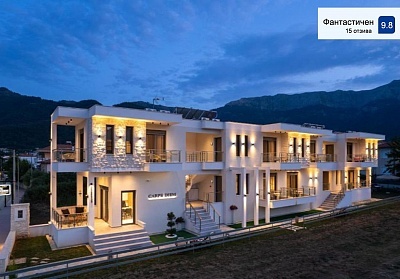 Нощувка в хотел Carpe Diem на 150м от плажа на о. Тасос, Гърция