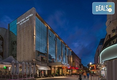 Нощувка в The Stay Hotel 4*, Пловдив, в центъра на древния и пленителен град! Съвременни удобства, достъп до бизнес кът