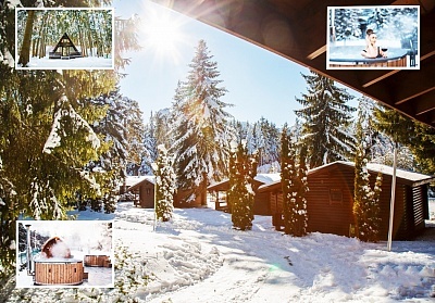 Нощувка във вили в Боровец с релакс зона