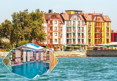Нощувка с включена закуска, басейн и СПА в хотел Сейнт Джордж в Поморие
