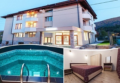 Нощувка със закуска и джакузи в Семеен Хотел Релакса, Сапарева Баня