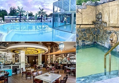 Нощувка със закуска и минерален басейн в хотел Царска баня