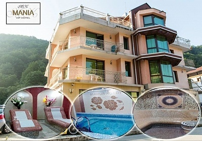 Нощувка със закуска и релакс зона в хотел Мания, село Чифлик