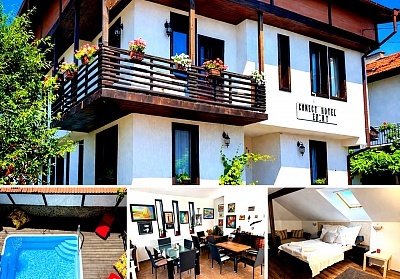 Нощувка със закуска и топъл басейн в Добринище от Къща за гости Елит