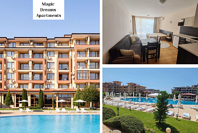 Нощувки в Апартаменти Magic Dreams Свети Влас на 500 м от плажа