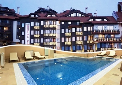  3 или 4 нощувки на човек на база All inclusive + басейн и уелнес пакет от хотел Роял Парк****, Банско 