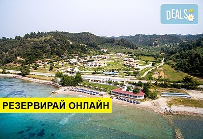 2+ нощувки на човек на база Само стая, Закуска, Закуска и вечеря в Nefeli Villas & Suites, Неа Скиони, Халкидики