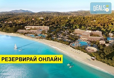 5+ нощувки на човек на база Ultra all inclusive в Ikos Dassia Resort 5*, Дасиа, о. Корфу