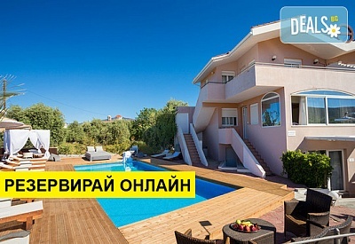 3+ нощувки на човек на база Закуска в Kapahi Sea View Hotel Apartments, Потос, о. Тасос