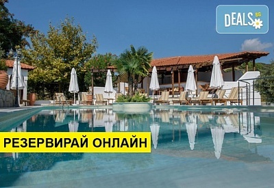 3+ нощувки на човек на база Закуска в Pyrgos Hotel 2*, Уранополис, Халкидики