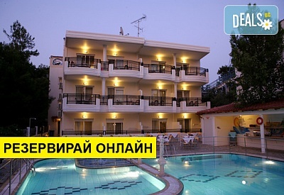 3+ нощувки на човек на база Закуска в Sirines Hotel 2*, Потос, о. Тасос