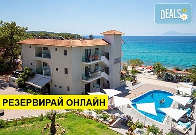 3+ нощувки на човек на база Закуска и вечеря в Akti Hotel 2*, Пефкари, о. Тасос