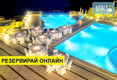 5+ нощувки на човек на база Закуска, Закуска и вечеря, Закуска, обяд и вечеря в Sivota Diamond Spa Resort 5*, Сивота, Епир