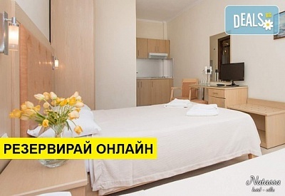 3+ нощувки на човек на база Закуска, Закуска и вечеря в Villa Natassa 2*, Пахис, о. Тасос