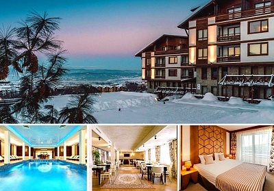 2 или 3 нощувки със закуски и вечери + басейн и Уелнес пакет в Банско