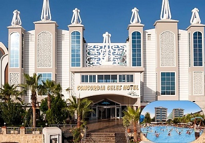 7 нощувки в Concordia Celes Hotel 5* на първа линия в Алания, Турция