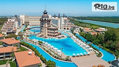 Нова година в Анталия с чартърен полет от София или Варна! 4 Palace All Inclusive нощувки в Titanic Mardan Palace 5* + ползване на закрит басейн, СПА и релакс зона, от Go2Holiday