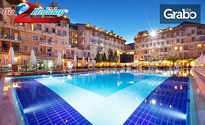 Нова година в Анталия! 4 нощувки All Inclusive с празнична вечеря в Diamond Beach Hotel & SPA 5* в Сиде, плюс самолетен транспорт