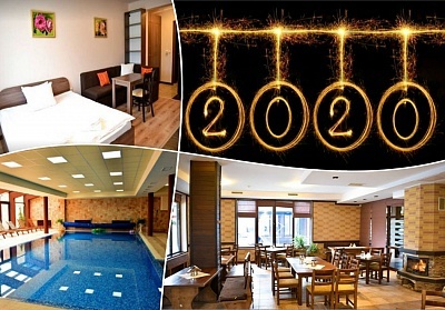  Нова година 2020 в Банско! 3 нощувки на човек със закуски и празнична вечеря + басейн и релакс зона в хотел Роял Банско 