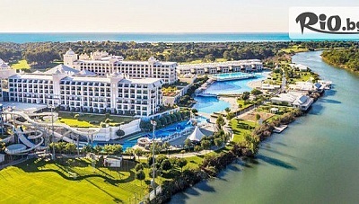 Нова година в Белек с чартърен полет от София или Варна! 4 Deluxe All Inclusive нощувки в Titanic Deluxe Golf Belek 5* + ползване на закрит басейн, СПА и релакс зона, от Go2Holiday