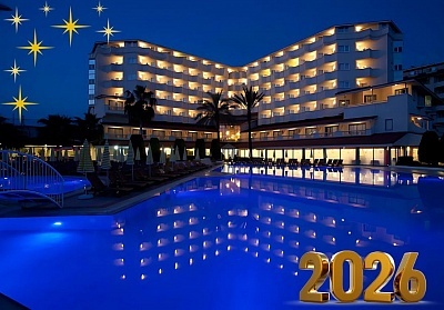 Нова година в луксозен хотел в Сиде, Турция, с полет и All Inclusive