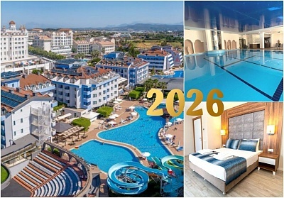 Нова година в GRAND SEKER HOTEL, Сиде, Турция - 4 или 5 нощувки All Inclusive