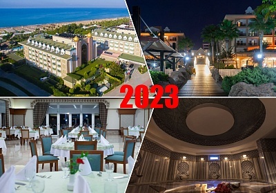  Нова Година в хотел Adalya Resort &amp; Spa 5*, Сиде, Турция! Автобусен транспорт + 4 нощувки на човек на база Ultra ALL Inclusive. Дете до 10.99г. безплатно! 