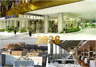 Нова година 2026 в хотел Titania 4*, Атина, Гърция с полудневна обиколка
