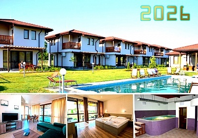 Нова година в Павел баня: 3 нощувки, зала за празнуване и сауна в Комплекс Бендида Вилидж