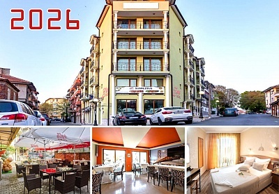 Нова година в луксозния хотел Зевс в Поморие с празнична вечеря и DJ парти