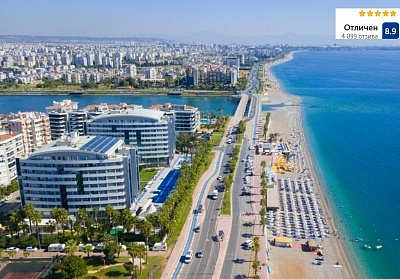 Нова година в Porto Bello Hotel Resort & Spa 5*, Анталия - All Inclusive. Полет от София.