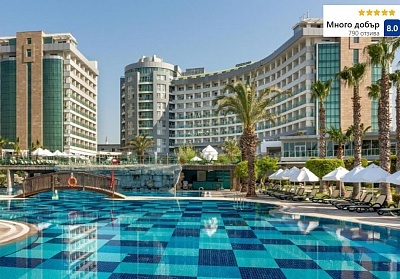 Нова година в Sherwood Exclusive 5* в Анталия, Турция с Ultra All inclusive
