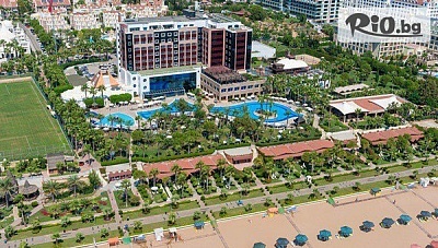Нова година в Сиде, Анталия! 4 Аll Inclusive нощуки в Sentido Kamelya Collection Selin Hotel 5* + автобусен транспорт от Стара Загора, от Дорис Травел