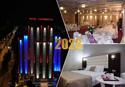  Нова Година в Скопие, Македония! Автобусен транспорт + 2 нощувки на човек със закуски и вечери, едната Празнична в хотел Continental*** 